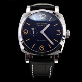 Panerai Radiomir Automatic with Black Dial-Leather Strap