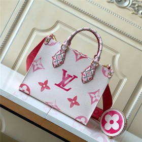 Louis Vuitton M22976 white M46513 Yellow M46515 Pink Monogram Empreinte handbag(25x19x11cm)